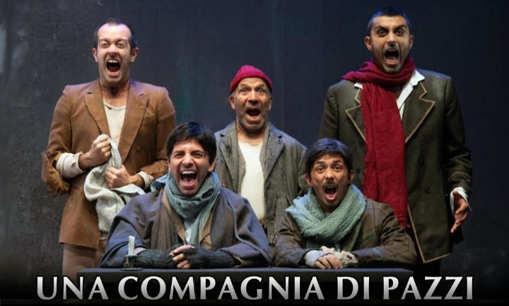 Pace del Mela. “Una compagnia di pazzi” con Antonio Grosso al Teatro del Mela