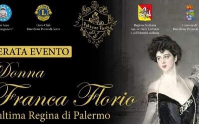Barcellona PG. Straordinaria “Serata Evento” dedicata a Donna Franca Florio a Palazzo Fazio