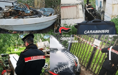 Vulcano. Scoperta discarica abusiva a cielo aperto, tra rifiuti carcasse di roulotte e camper