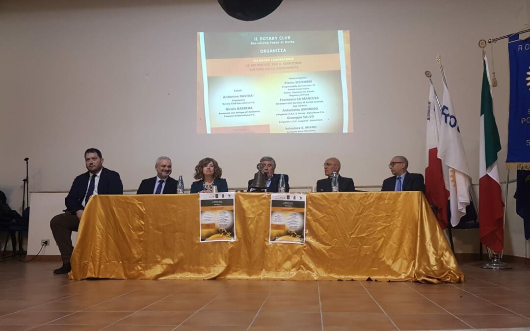 Barcellona PG. Incontro Laboratorio sulle api e sulla biodiversità con il Rotary Club
