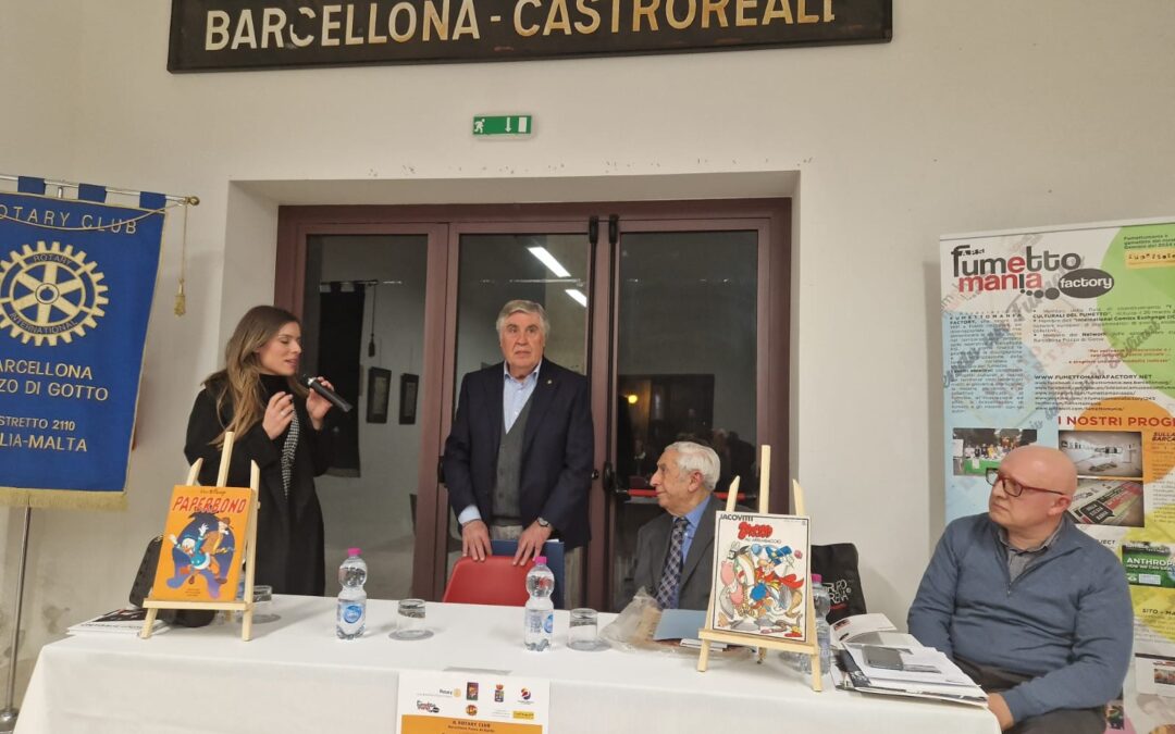 Barcellona PG. Inaugurata la Mostra “Gli Anni ’40 a Fumetti” alla Galleria “Seme d’Arancia”