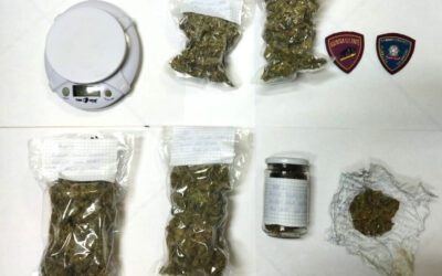 Trovati in casa 405 grammi di marijuana, 36enne arrestato