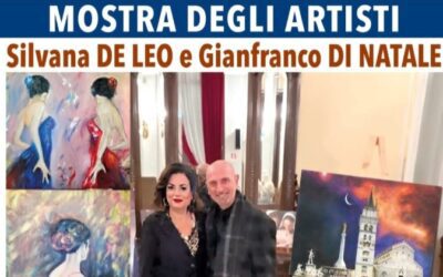 Messina. La Mostra Personale di Silvana De Leo e Gianfranco Di Natale al “Salotto Fellini” di Piazza Duomo