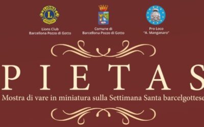 Barcellona PG. L’evento “Pietas”, mostra di vare in miniatura a Palazzo Caliri