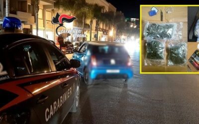 Barcellona PG e Milazzo, serrati controlli antidroga: tre arresti di cui una per ricettazione e sequestro di oltre 1,2 kg di droga