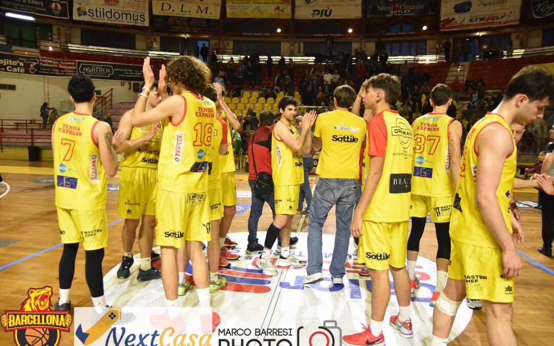 Basket. La Next Casa Barcellona attende il Marigliano, Russo: “Stagione fantastica, lavoriamo per futuro”. U19, ennesimo successo in 17 gare