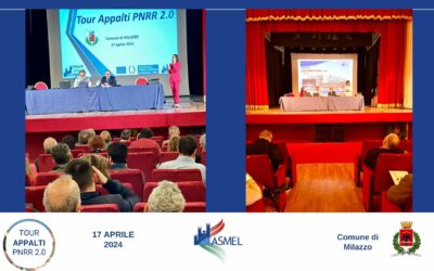 Tour appalti Asmel a Milazzo, proficuo incontro per aggiornamento normativo e supporto all’apparato burocratico