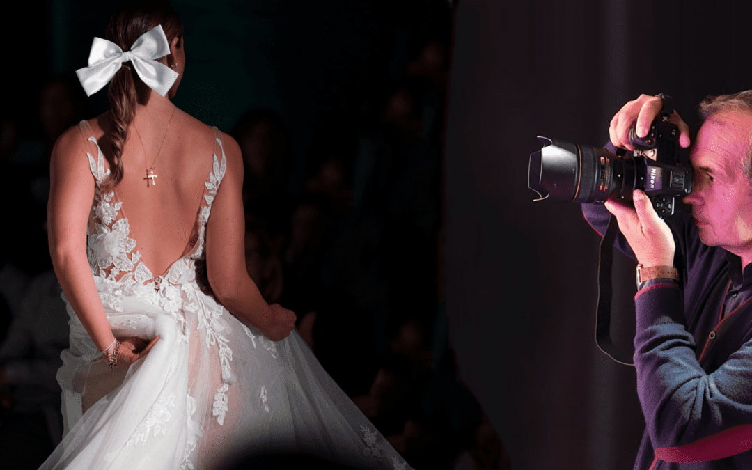 Luce e passerella per la fotografia di Michele Isgrò, a Milano la ‘Bridal fashion week “Si Sposa Italia 2024″