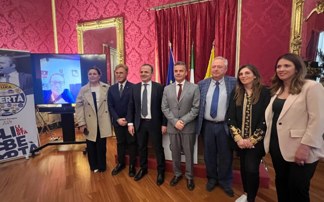 Elezioni Europe. Nel collegio Isole Cateno De Luca aprirà la lista Libertà