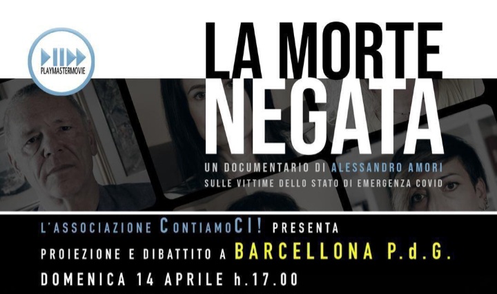 Barcellona PG. La proiezione del docufilm “La morte negata” e la successiva conferenza con l’Associazione “ContiamoCi!” all’auditorium del Parco “Maggiore La Rosa”