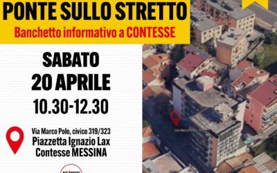 Messina. Espropri Ponte, a Contesse  il banchetto informativo del M5S
