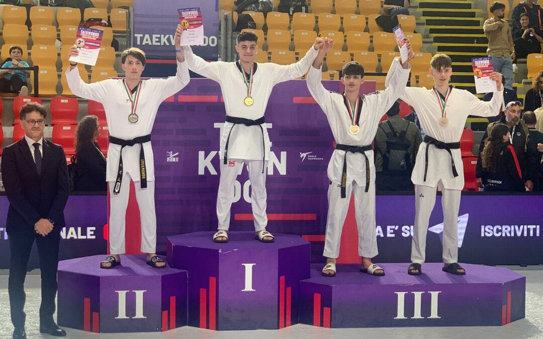 Barcellona PG. Taekwondo, pioggia di medaglie per la Tiger’s Den tra Roma e Tallin in Estonia