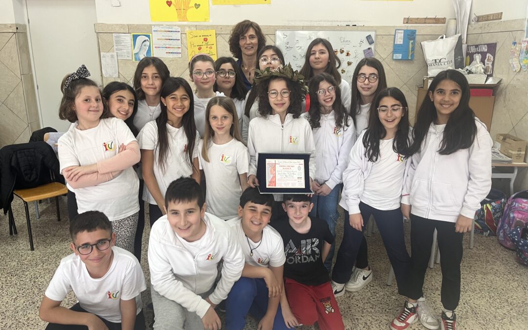 Fondachello Valdina: la V^C trionfa a Ravenna e vince l’Allorino di Dante 2024