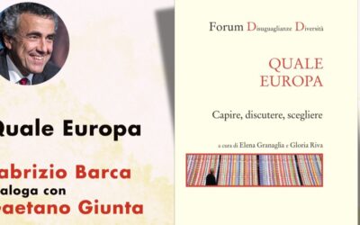 Novara di Sicilia. L’ex Ministro Fabrizio Barca presenta il libro “Quale Europa” insieme al Prof. Gaetano Giunta in Piazzetta Furnari