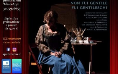 Milazzo. “Non fui gentile fui Gentileschi” con Debora Caprioglio chiude la VI rassegna quiNteatro al Trifiletti