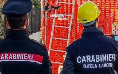 Milazzo. Controlli in cantiere edile, denunciato titolare e progettista: sanzioni per 15mila euro