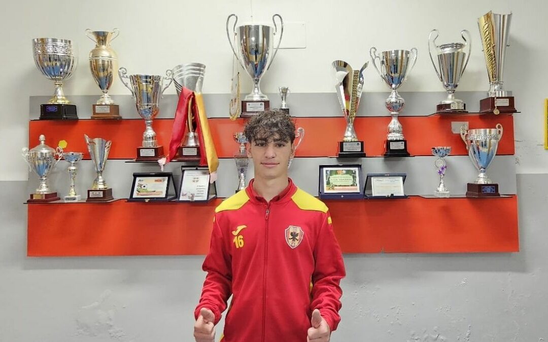 Calcio. Il giovane Locantro convocato nella rappresentativa juniores per la JUNIORES CUP 2023/2024