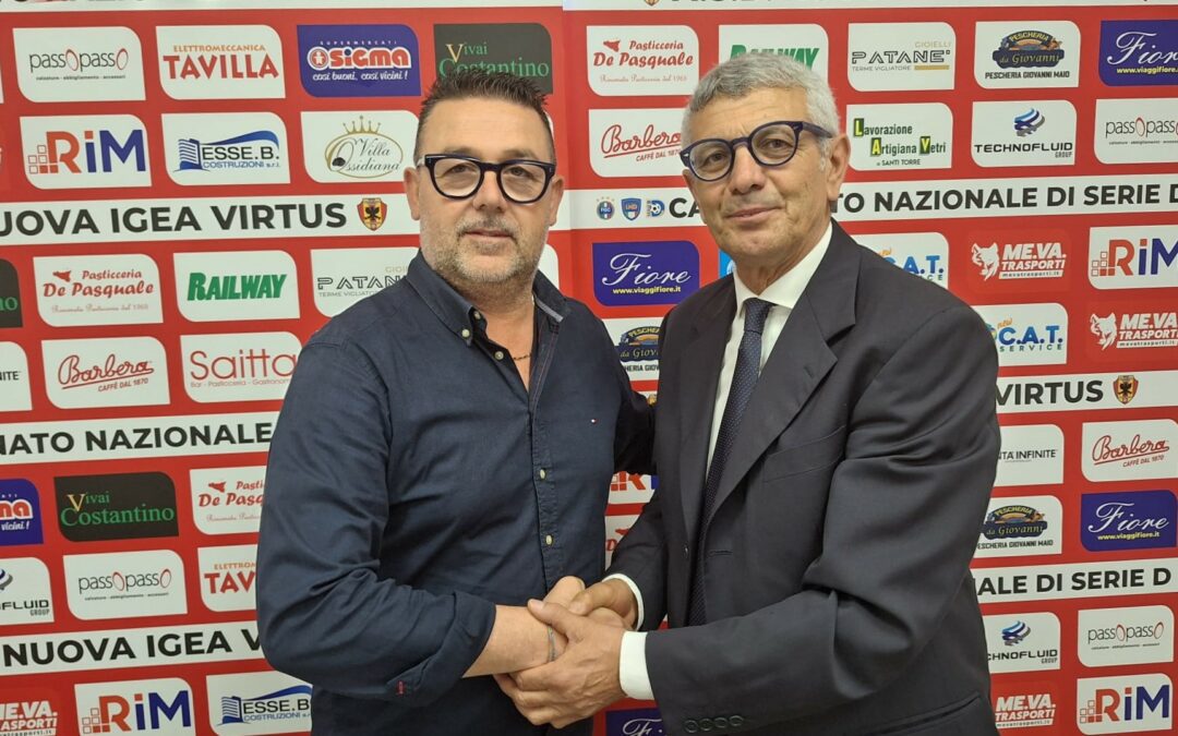 Calcio. Nuova Igea Virtus, presentato il direttore sportivo Angelo Sorace: “Accolto con entusiasmo proposta”