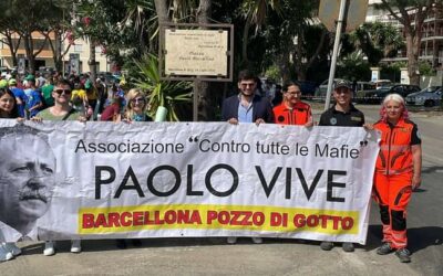 Barcellona PG. L’Associazione “Contro tutte le mafie Paolo Vive” esprime soddisfazione per l’operazione della DDA di Messina con l’arresto di oltre 100 persone