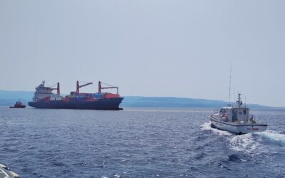 Nave di 200 metri in avaria, intervento della Capitaneria di Porto di Messina