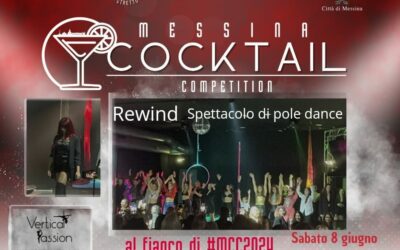 REWIND. Lo spettacolo di Pole Dance delle allieve di Deborah Gioffré al Messina Cocktail Competition sabato 8 giugno