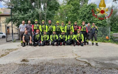 Messina. Il Comando VF al corso avanzato del polo didattico VVF di Terni