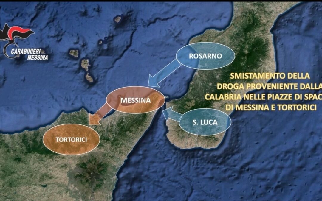 Maxi operazione antidroga tra Nebrodi, Barcellona e Messina: 112 persone arrestate, sequestri per 4 milioni