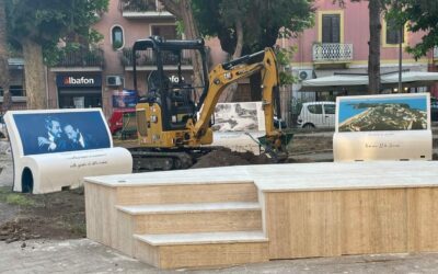 Milazzo. Panchine letterarie a villa Nastasi. Guasto idrico, niente acqua nella Piana