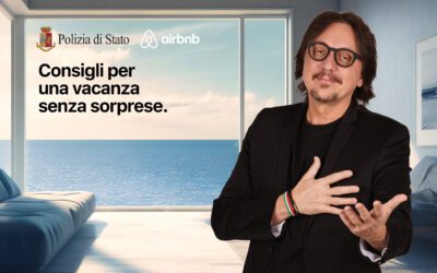 Da Polizia di Stato e Airbnb i consigli per evitare le truffe online, con Marco Camisani Calzolari testimonial, per prenotare le vacanze in sicurezza