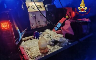 Capo d’Orlando. Incendio in appartamento, salvati due cani