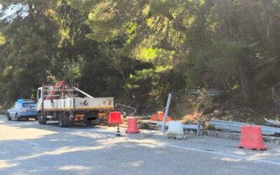 Su A/20 a Brolo, sospeso un cantiere irregolare