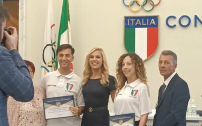 Premiati dal CONI i ballerini professionisti Chiara Sofia e Alessandro Bucca