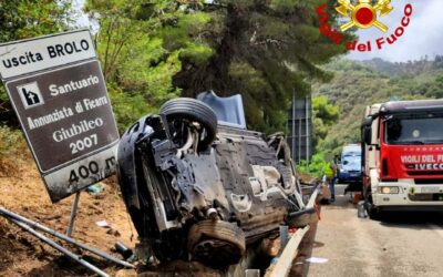 A20, incidente altezza di Brolo: sbanda auto con famiglia, figlia in elisoccorso al Policlinico