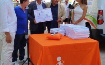 Barcellona PG. La PMG Italia consegna furgone al Pane quotidiano per trasporto e consegna ai Banchi Alimentari