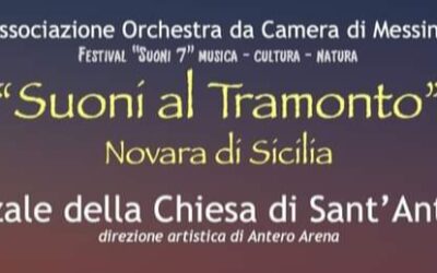 Novara di Sicilia. Torna “Suoni al Tramonto” nella pittoresca Piazza Sant’Antonio