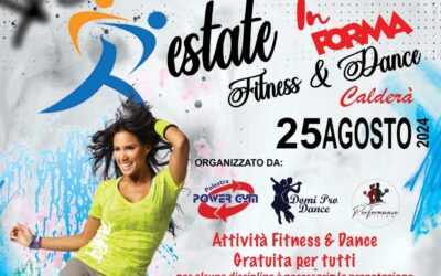 Barcellona PG. “Restate in Forma Fitness e Dance”, domenica 25 agosto a Piazza delle Ancore di Calderà