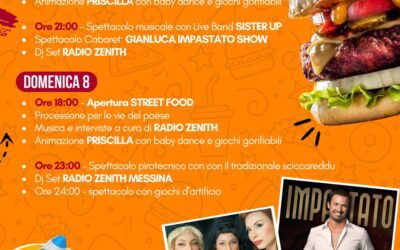 Il Comune di Alì ospita lo StraFood Fest di Etnazar: tre giorni di degustazioni, eventi musicali e intrattenimento