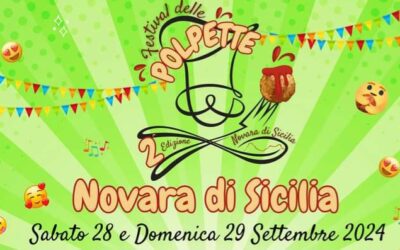 Novara di Sicilia. Il 2° Festival delle Polpette sabato 28 e domenica 29 settembre 