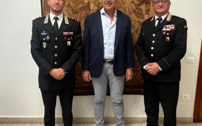 Milazzo. A palazzo dell’Aquila il nuovo comandante della Compagnia dei Carabinieri