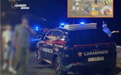 Taormina. Controlli straordinari, 2 arresti, 1 denuncia e due segnalati assuntori di droga: sequestrate diverse dosi di marijuana e cocaina