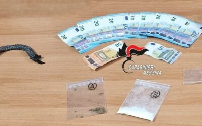 Pusher catanese arrestato a Cesarò da Carabinieri liberi da servizio, droga nascosta nella presa d’aria cruscotto dell’auto