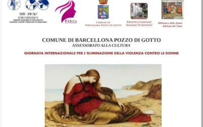 Barcellona PG. Violenza sulle donne, incontro alla biblioteca ‘Di Giovanni’ con Frida, Fidapa, Biblioteca delle donne Adelasia del Vasto