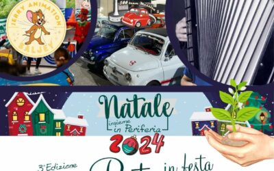 “Natale Insieme in Periferia”: Domenica 29 dicembre, dalle 15.30, la terza edizione di “Ritiro in festa”: mostre, stand, eventi, laboratori, animazione con Jerry Animation, laboratori di pittura, musica e tanto divertimento