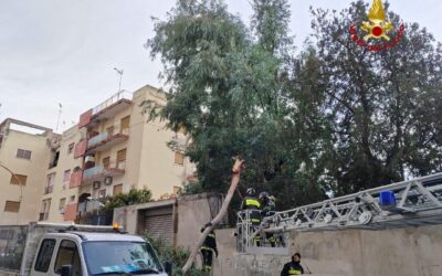 Maltempo a Messina e provincia, oltre 80 soccorsi con interventi del VdF