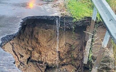 Patti, chiusa al transito un tratto della strada provinciale 119 di Moreri
