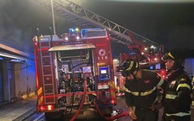 Messina. Incendio di due baracche in via Taormina