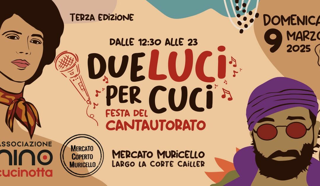 Messina, al Mercato Muricello la terza edizione di “Due luci per Cuci” dell’Associazione Nino Cucinotta