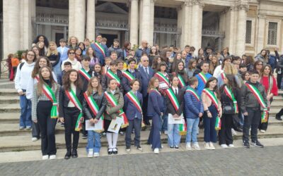 San Filippo del Mela. Il Consiglio dei ragazzi in trasferta a Caiazzo per il secondo raduno nazionale dal tema “Civis oecologicus sum”