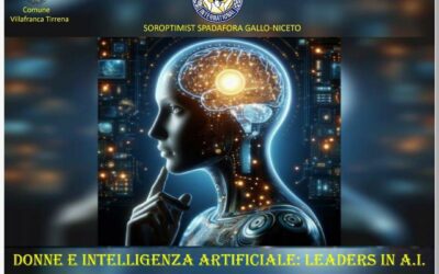 Villafranca Tirrena. Convegno “Donne e Intelligenza Artificiale: leaders in A.I.” della Soroptimist Club