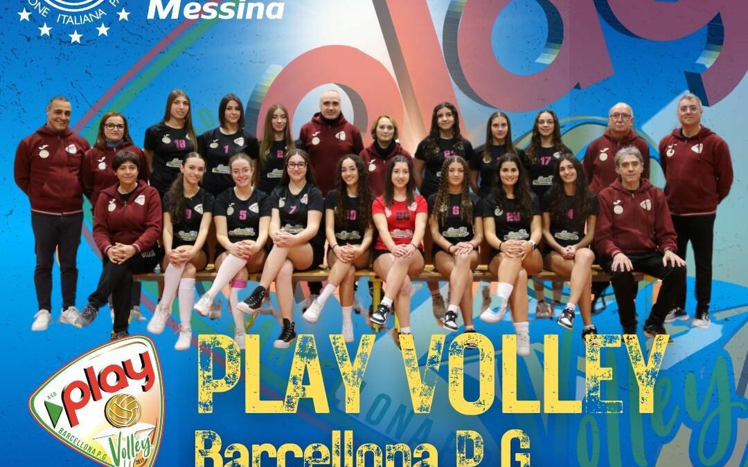 Barcellona PG. Play Volley, successi per l’U18 femminile e U19 maschile